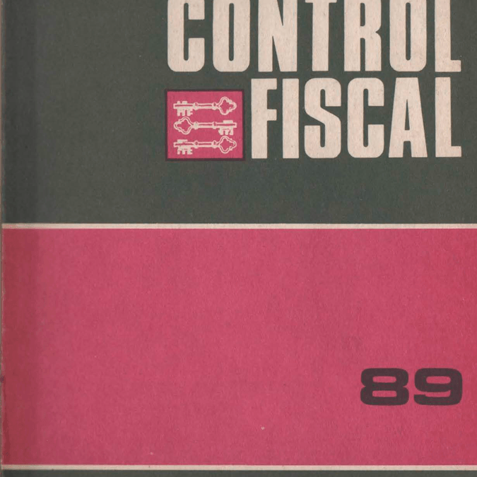 Revista de control fiscal, número 89