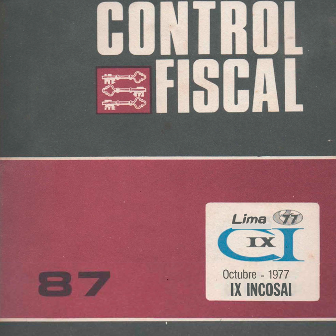 Revista de control fiscal, número 87